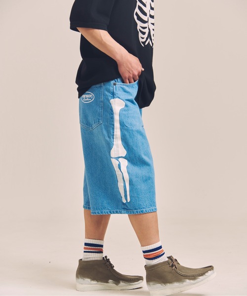 VANSON-SKELTON BONES-Denim Shorts（デニムパンツ）｜VANSON