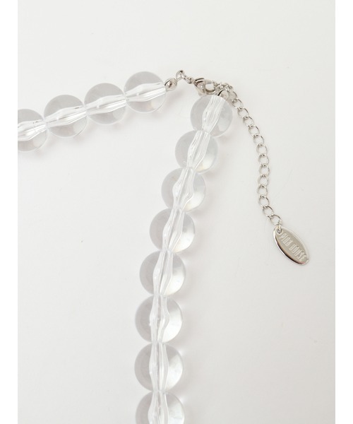 PINK HOUSE(ピンクハウス)の「gingham check shibori flower necklace(ネックレス・レディース・ピンク/ブラック/ライトブルー・フリー)」の7枚目の写真