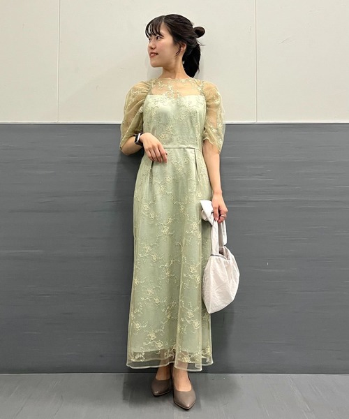 パーティドレス　アーバンリサーチロッソ　オケージョン　ワンピース オケージョンドレスURBAN RESEARCHROSSO URBAN RESEARCH ROSSO ドレス