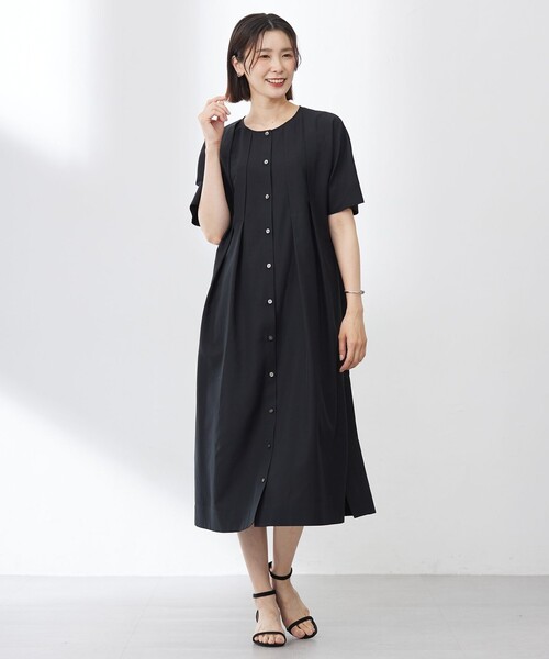 J.PRESS(ジェイプレス)の「【洗える・接触冷感】ライトタンブラー ワンピース(ワンピース・レディース・ブラック系/ベージュ系・T13/T15)」の17枚目の写真