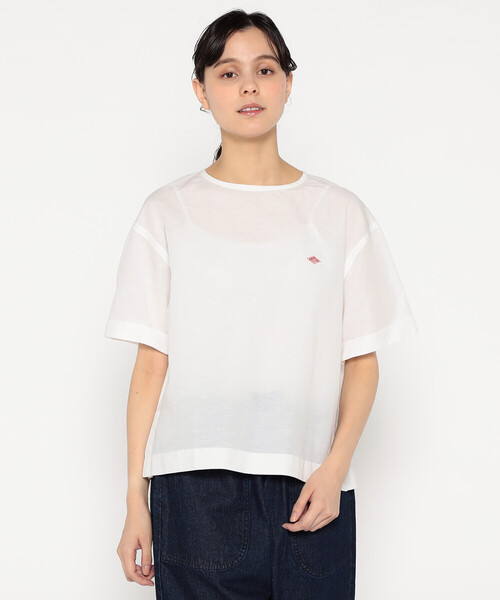 WOMEN'S COTTON LINEN SLUB PULLOVER SHIRT（シャツ/ブラウス