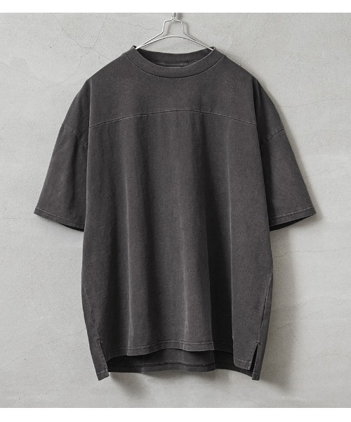 WAIPER.inc(ワイパーインク)の「Goodwear グッドウェア 2W7-15208 USAコットン S/S ガーメントダイ フットボール Tシャツ BIG(Tシャツ/カットソー・メンズ・ブルー系その他/チャコールグレー/ブルー系その他2・XL/L/M/S)」の2枚目の写真