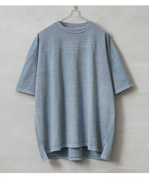 WAIPER.inc(ワイパーインク)の「Goodwear グッドウェア 2W7-15208 USAコットン S/S ガーメントダイ フットボール Tシャツ BIG(Tシャツ/カットソー・メンズ・ブルー系その他/チャコールグレー/ブルー系その他2・XL/L/M/S)」の3枚目の写真