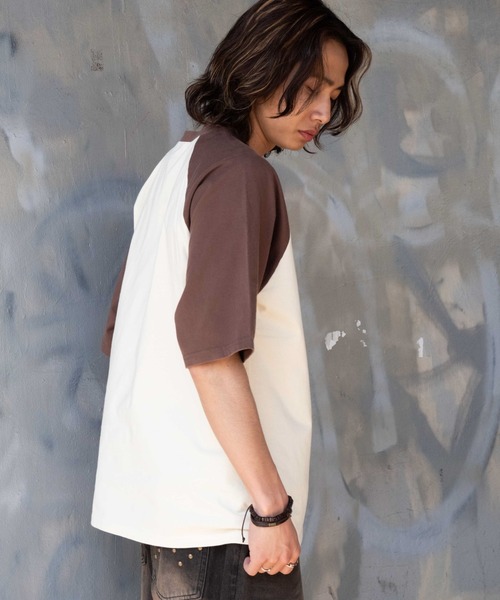WEGO(ウィゴー)の「WEGO/ヴィンテージライクラグラングラフィックT(Tシャツ/カットソー・メンズ・ブラウン系その他/ブラック系その他・MEDIUM/LARGE)」の21枚目の写真