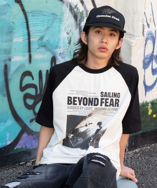 WEGO(ウィゴー)の「WEGO/ヴィンテージライクラグラングラフィックT(Tシャツ/カットソー・メンズ・ブラウン系その他/ブラック系その他・MEDIUM/LARGE)」の13枚目の写真