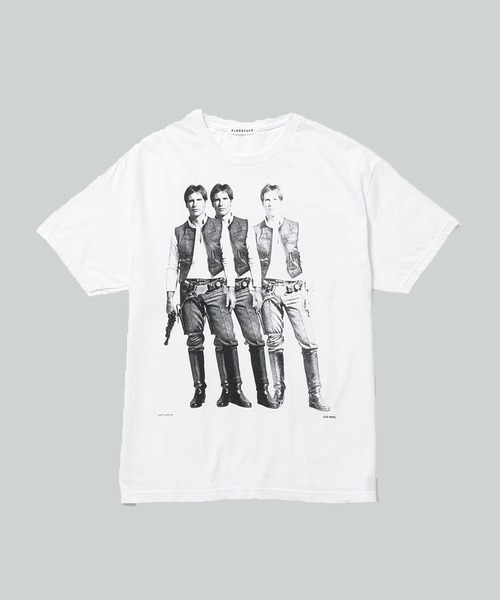 STUDIOUS(ステュディオス)の「【F-LAGSTUF-F】Han SoloTEE(Tシャツ/カットソー・メンズ・ブラック/ホワイト・M/L)」の2枚目の写真