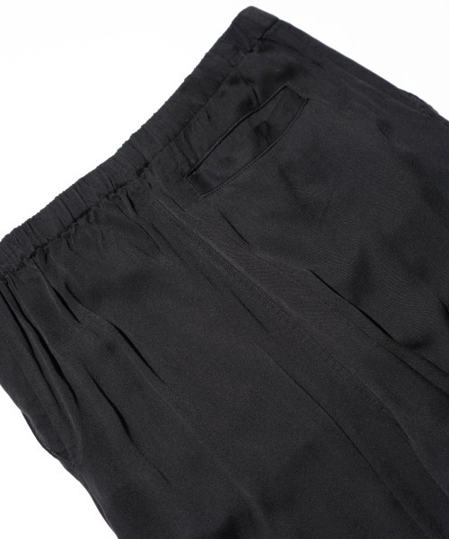 SUNNY SPORTS(サニースポーツ)の「SUNNY SPORTS / サニースポーツ SOLID 2PARTS WIDE PANTS 無地 レーヨン イージーパンツ(その他パンツ・メンズ・ブラック・X-SMALL/MEDIUM/LARGE)」の9枚目の写真