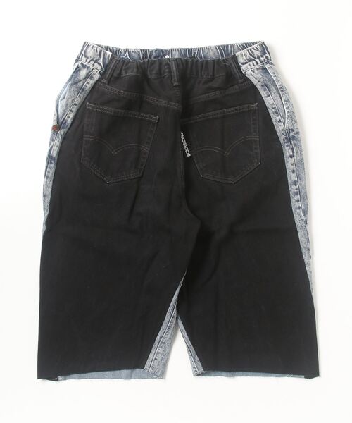 bodysong.(ボディソング)の「BODYSONG./ボディソング/別注 DENIM ショーツ(デニムパンツ・メンズ・ブラック/ブルー・L)」の5枚目の写真
