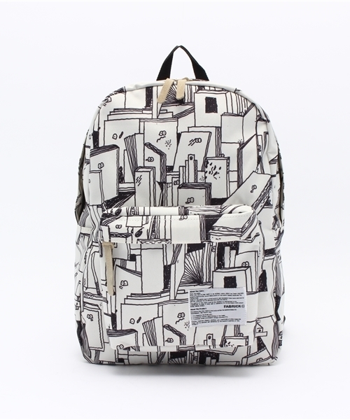 FABRICK(ファブリック)の「FABRICK【STEFAN MARX】 BACK PACK(バックパック/リュック・メンズ・ホワイト/グリーン・FREE)」の2枚目の写真