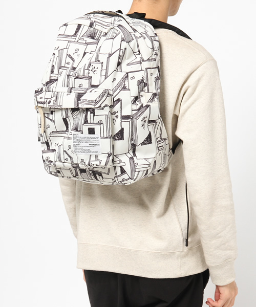 FABRICK(ファブリック)の「FABRICK【STEFAN MARX】 BACK PACK(バックパック/リュック・メンズ・ホワイト/グリーン・FREE)」の8枚目の写真