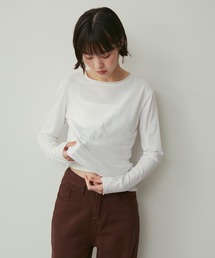 バックシームロングシアーT