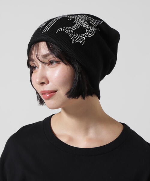 ROYAL FLASH（ロイヤルフラッシュ）の「AFB/エーエフビー/SHINING SINGLE BEANIE（ニットキャップ/ビーニー・メンズ・ブラック・00）」の4枚目の写真