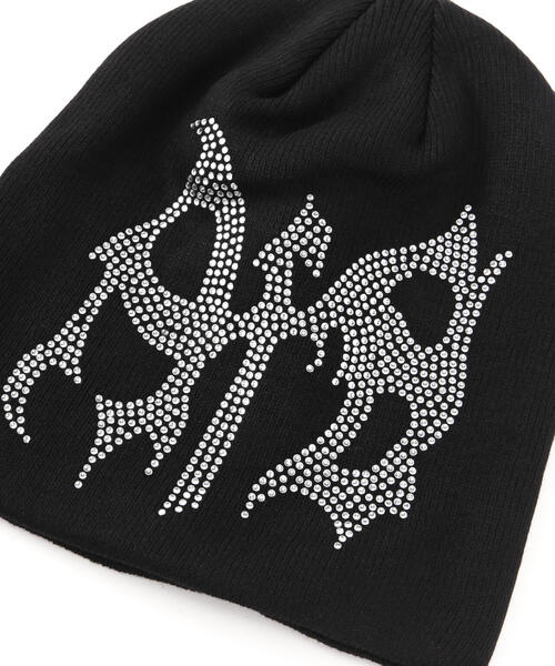 ROYAL FLASH（ロイヤルフラッシュ）の「AFB/エーエフビー/SHINING SINGLE BEANIE（ニットキャップ/ビーニー・メンズ・ブラック・00）」の9枚目の写真