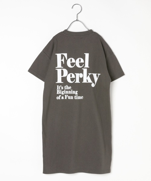 BAYFLOW（ベイフロー）の「[スリット入りで動きやすい♪]アソートプリントビッグワンピ(KIDS)（ワンピース・キッズ・チャコール/オレンジ/パープル・110cm/120cm/150cm/130cm/140cm）」の14枚目の写真