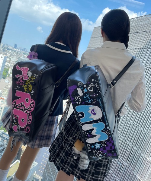 repipi armario(レピピ アルマリオ)の「PUスクールバッグ(トートバッグ・キッズ・ブラウン/ブラック・FREE)」の9枚目の写真