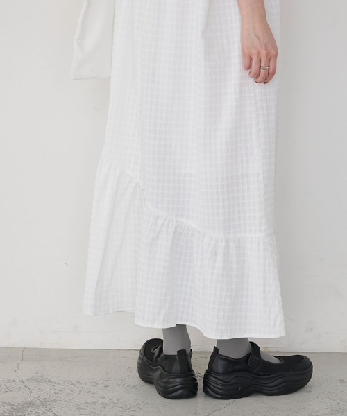 forksy.（フォルクシー）の「【forksy.】シアー ボリュームソール メリージェーンスニーカー（スニーカー・レディース・ブラック/ブラック系・S/M/L/LL）」の8枚目の写真