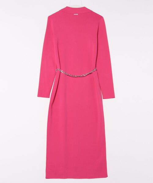 Michael Kors パターン 半袖ニットワンピース ピンク size L 1067001690950145_01_9938w.jpeg