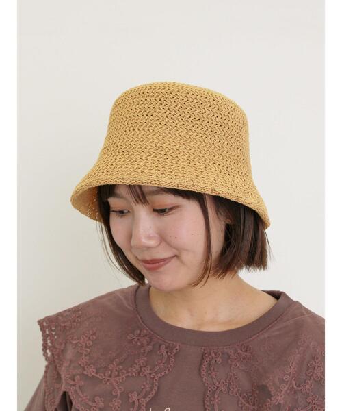 Samansa Mos2（サマンサ モスモス）の「【消臭効果】サーモダウンハット（ハット・レディース・キャメル/ブラック・F）」の4枚目の写真