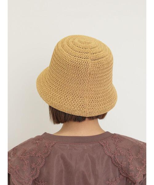 Samansa Mos2（サマンサ モスモス）の「【消臭効果】サーモダウンハット（ハット・レディース・キャメル/ブラック・F）」の5枚目の写真