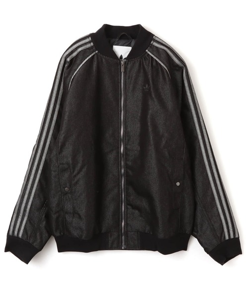 adidas(アディダス)の「adidas DENIM JKT / アディダス デニム ジャケット(その他アウター・メンズ・ブラック・M/S/XXL/XL/L)」の1枚目の写真