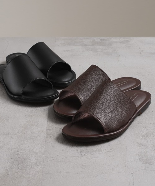 URBAN RESEARCH DOORS（アーバンリサーチドアーズ）の「Made in Japan カバーサンダル（サンダル・メンズ・ブラック/ブラウン・MEDIUM/LARGE）」の6枚目の写真