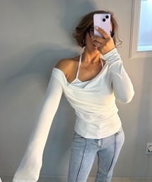 ipugo（イプゴ）の「ipugo/イプゴ ドッキングキャミ ロンT（Tシャツ/カットソー）」