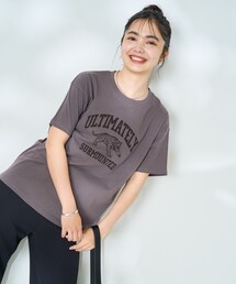 タイガープリントTシャツ/カレッジプリントTシャツ/TORA Tシャツ/トラ柄
