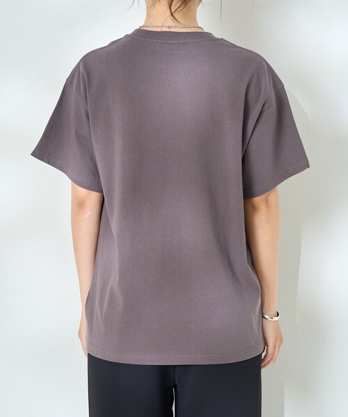 FREAK'S STORE(フリークスストア)の「タイガープリントTシャツ/カレッジプリントTシャツ/TORA Tシャツ/トラ柄(Tシャツ/カットソー・レディース・チャコール/ライトグレー/オフホワイト・フリ-)」の4枚目の写真