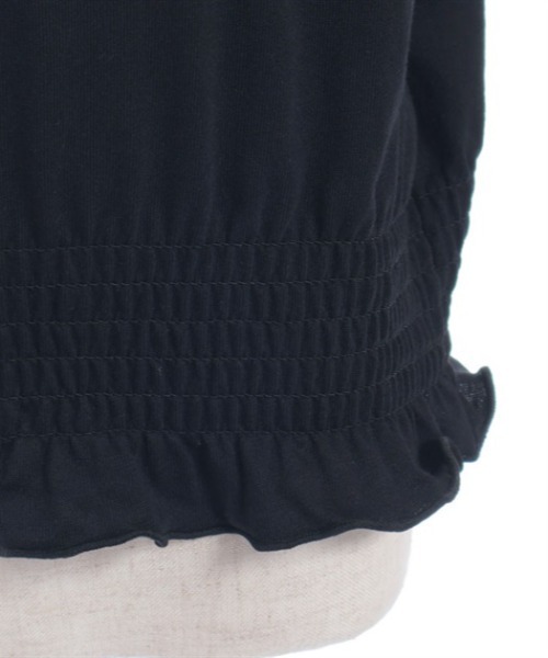 axes femme（アクシーズファム）の「肩開きロゴ刺繍トップス（Tシャツ/カットソー・キッズ・ラベンダー/ブラック・LARGE/MEDIUM/X-LARGE）」の8枚目の写真