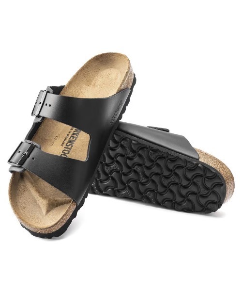 BIRKENSTOCK(ビルケンシュトック)の「【公式】ビルケンシュトック Arizona/アリゾナ ナチュラルレザー(サンダル・レディース・ブラック/ダークブラウン・25cm【レギュラー幅】/26cm【レギュラー幅】/26.5cm【レギュラー幅】/27cm【レギュラー幅】/28cm【レギュラー幅】/28.5cm【レギュラー幅】/29cm【レギュラー幅】/25cm【ナロー幅】/24.5cm【ナロー幅】/22.5cm【ナロー幅】/26.5cm【ナロー幅】/24cm【ナロー幅】/22.5cm【レギュラー幅】/23cm【ナロー幅】)」の4枚目の写真