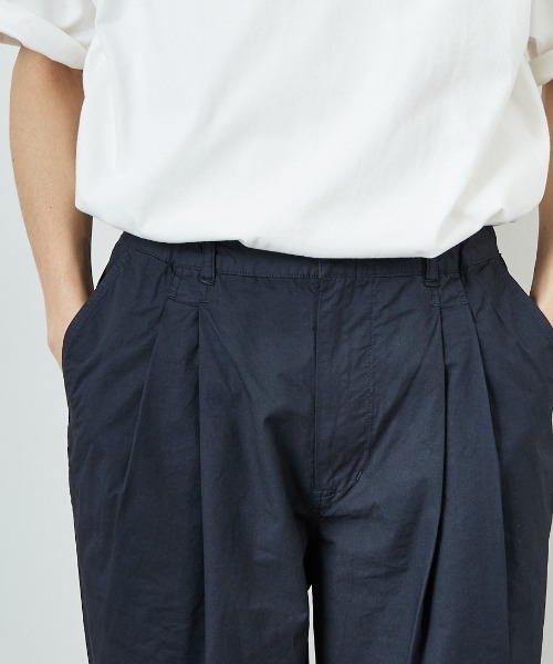 STILL BY HAND/スティルバイハンド] 別注 製品染め ツータック