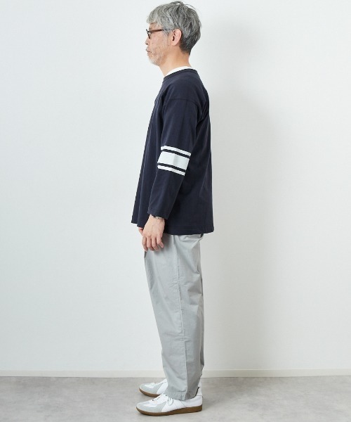 STILL BY HAND（スティルバイハンド）の「[STILL BY HAND/スティルバイハンド] 別注 製品染め ツータックパンツ（その他パンツ・メンズ・チャコールグレー/ライトグレー・44/48/46）」の22枚目の写真