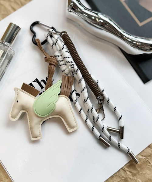 セール】【 NOLITA / ノリータ 】 レザータイプ ペガサス 馬 チャーム