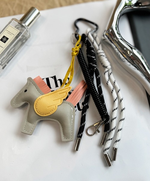 セール】【 NOLITA / ノリータ 】 レザータイプ ペガサス 馬 チャーム