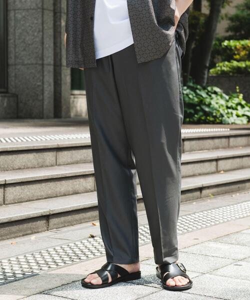 セール】TRストレッチテーパードトラウザー（スラックス