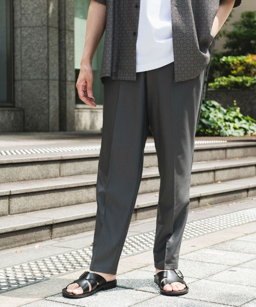kolor 2022AW テーパード　ウール　トラウザーズ SALE】IGARASHI TROUSERS（五十嵐トラウザーズ）ウールモヘア