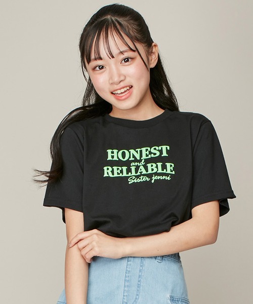セール】発泡ロゴプリントTシャツ（Tシャツ/カットソー