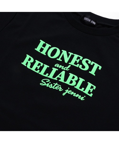 sister princess ファンクラブ Tシャツ バッグ ジャケット JENNI Online Shop｜スプレー風ロゴ胸あき短丈Tシャツ | Rakuten