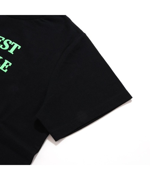 セール】発泡ロゴプリントTシャツ（Tシャツ/カットソー