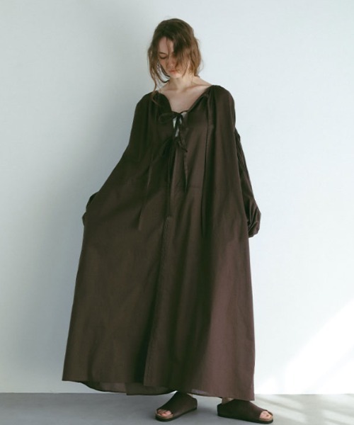 ETRE TOKYO（エトレトウキョウ）の「ガーゼ2wayボリュームワンピース