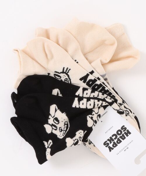 Happy Socks(ハッピーソックス)の「●Happy Socks● animal low sock 3Pセット(ソックス/靴下・レディース・その他・MEDIUM/SMALL)」の2枚目の写真