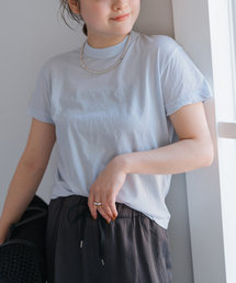 ATON（エイトン）の「ATON/エイトン FRESCA SINGLE JERSEY TIGHT FIT T-SH（Tシャツ/カットソー）」