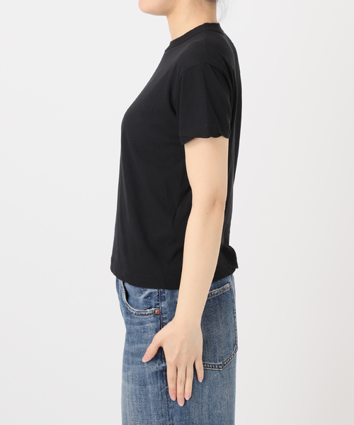 セール】ATON/エイトン FRESCA SINGLE JERSEY TIGHT FIT T-SH（T