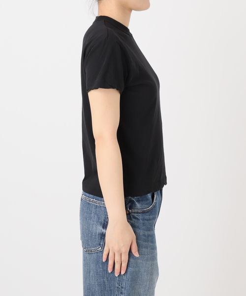 トップス ATON FRESCA SINGLE JERSEY TIGHT FIT T-SH ATON / FRESCA SINGLE JERSEY TIGHT FIT T-SHIRT | THE LIBRARY