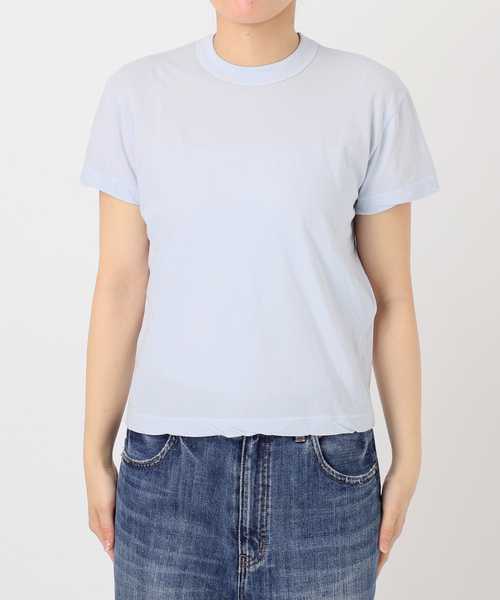 セール】ATON/エイトン FRESCA SINGLE JERSEY TIGHT FIT T-SH（T