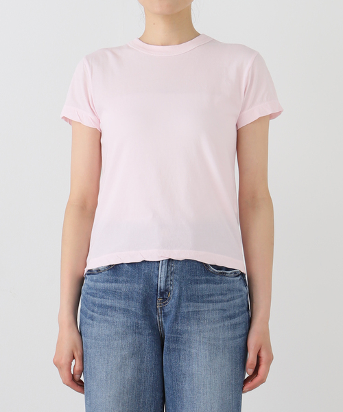 セール】ATON/エイトン FRESCA SINGLE JERSEY TIGHT FIT T-SH（T
