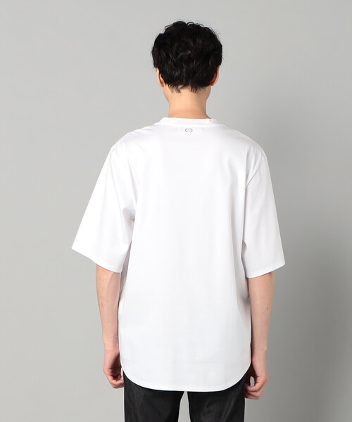 COMME CA MEN(コムサメン)の「シルケットスムース ラインTシャツ(Tシャツ/カットソー・メンズ・ホワイト/ブラック・M/L)」の11枚目の写真