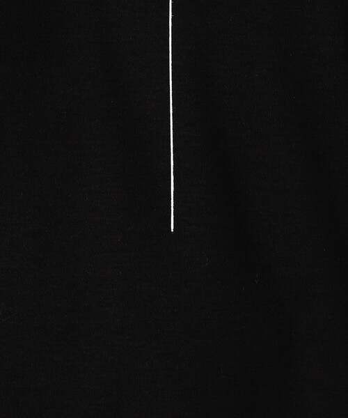 COMME CA MEN(コムサメン)の「シルケットスムース ラインTシャツ(Tシャツ/カットソー・メンズ・ホワイト/ブラック・M/L)」の6枚目の写真