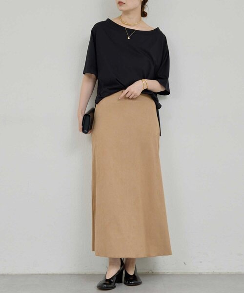 GALLARDAGALANTE（ガリャルダガランテ）の「【2Way】オフショルTee（Tシャツ/カットソー・レディース・ブラウン/ホワイト/ブラック・FREE）」の17枚目の写真