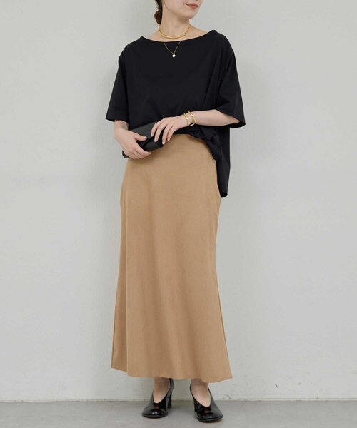 GALLARDAGALANTE（ガリャルダガランテ）の「【2Way】オフショルTee（Tシャツ/カットソー・レディース・ブラウン/ホワイト/ブラック・FREE）」の16枚目の写真